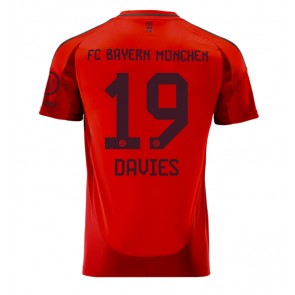 Billiga Bayern Munich Alphonso Davies #19 Hemmatröja 2024-25 Kortärmad